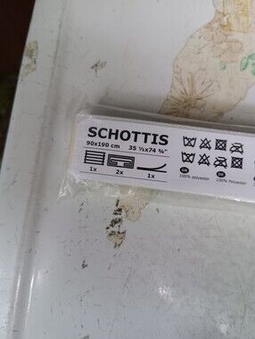 IKEA Schottis Pleated Window Blind Whote